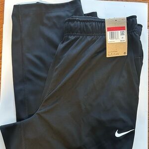 Nike Totality, Dry-Fit, Standard Fit Black Athletic Pants, Size L, NWT